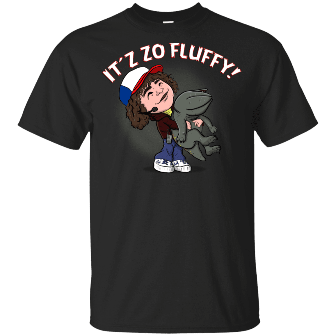 T-Shirts Black / YXS It´z Zo Fluffy Youth T-Shirt