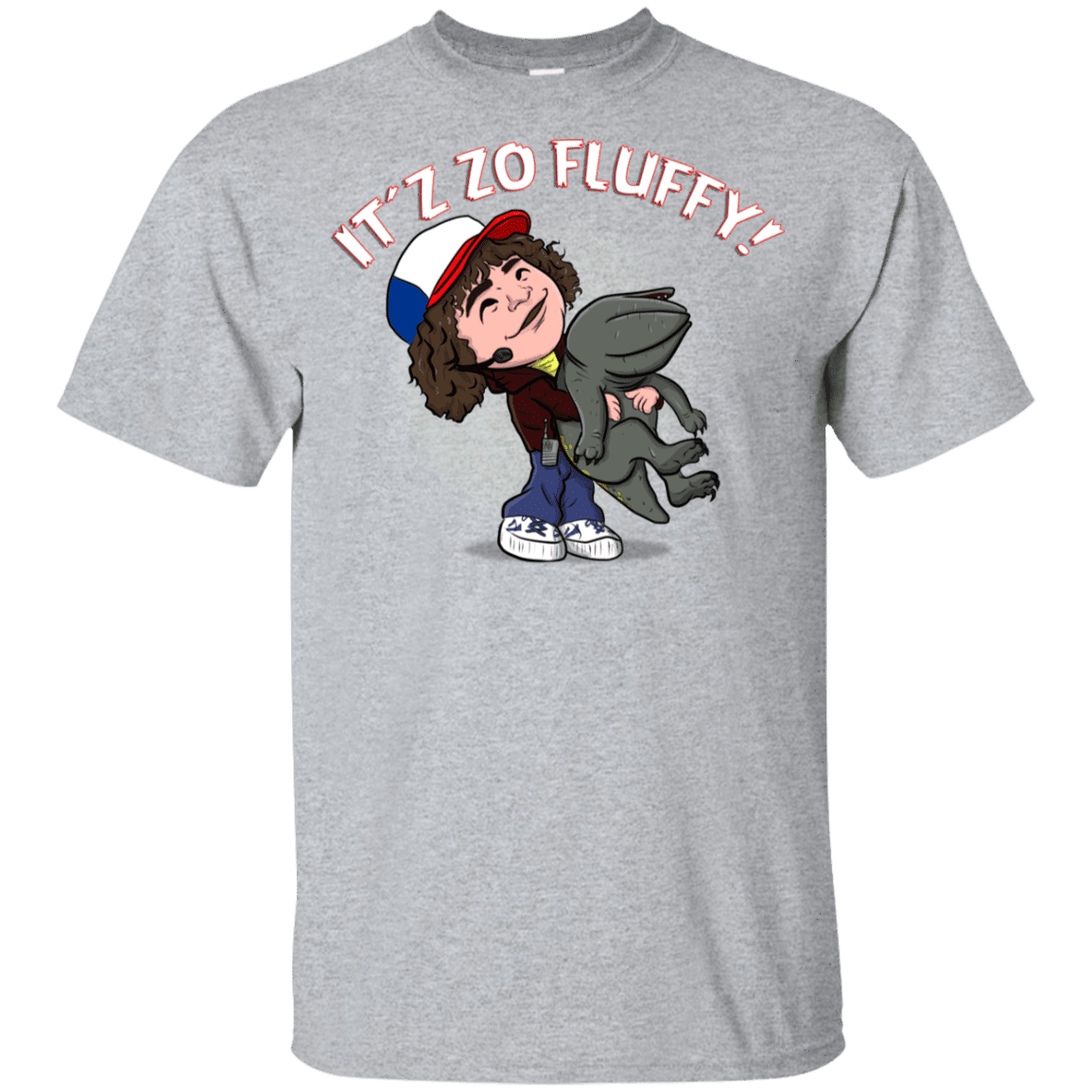 T-Shirts Sport Grey / YXS It´z Zo Fluffy Youth T-Shirt