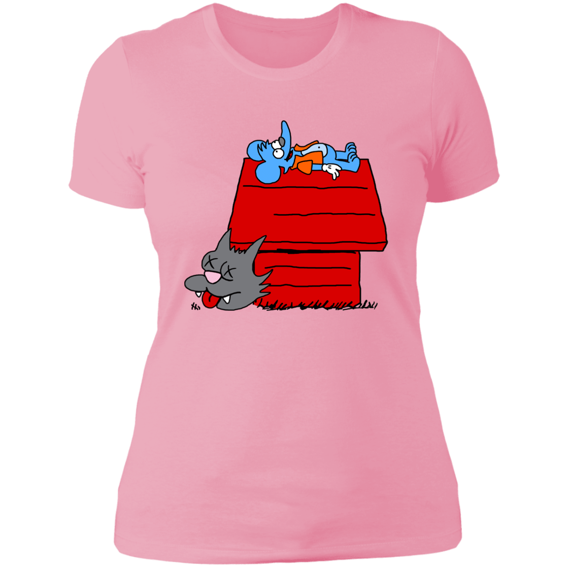 T-Shirts Light Pink / S Itchy and Peanuts Women's Premium T-Shirt