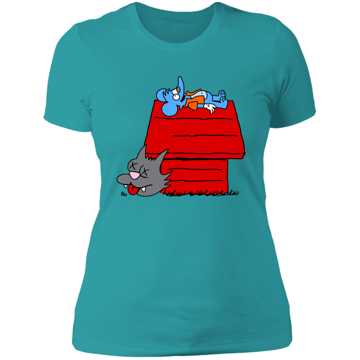 T-Shirts Tahiti Blue / S Itchy and Peanuts Women's Premium T-Shirt