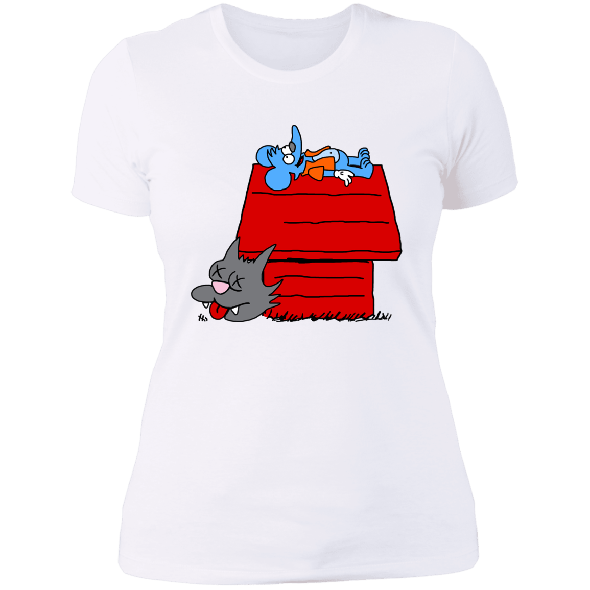 T-Shirts White / S Itchy and Peanuts Women's Premium T-Shirt