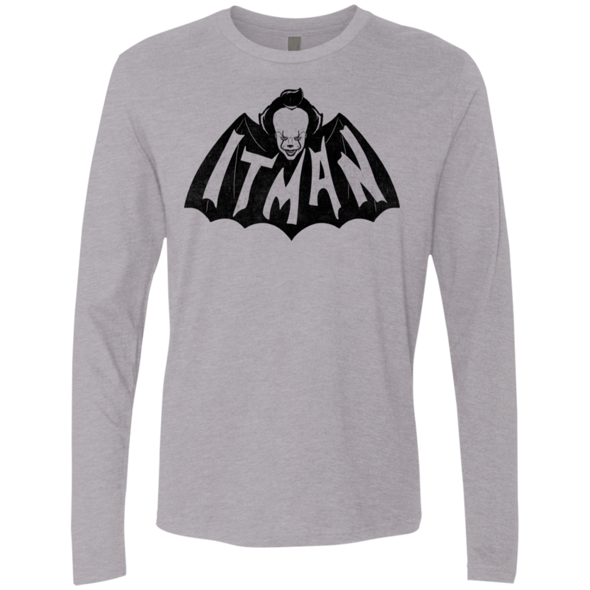 T-Shirts Heather Grey / S ITman Men's Premium Long Sleeve