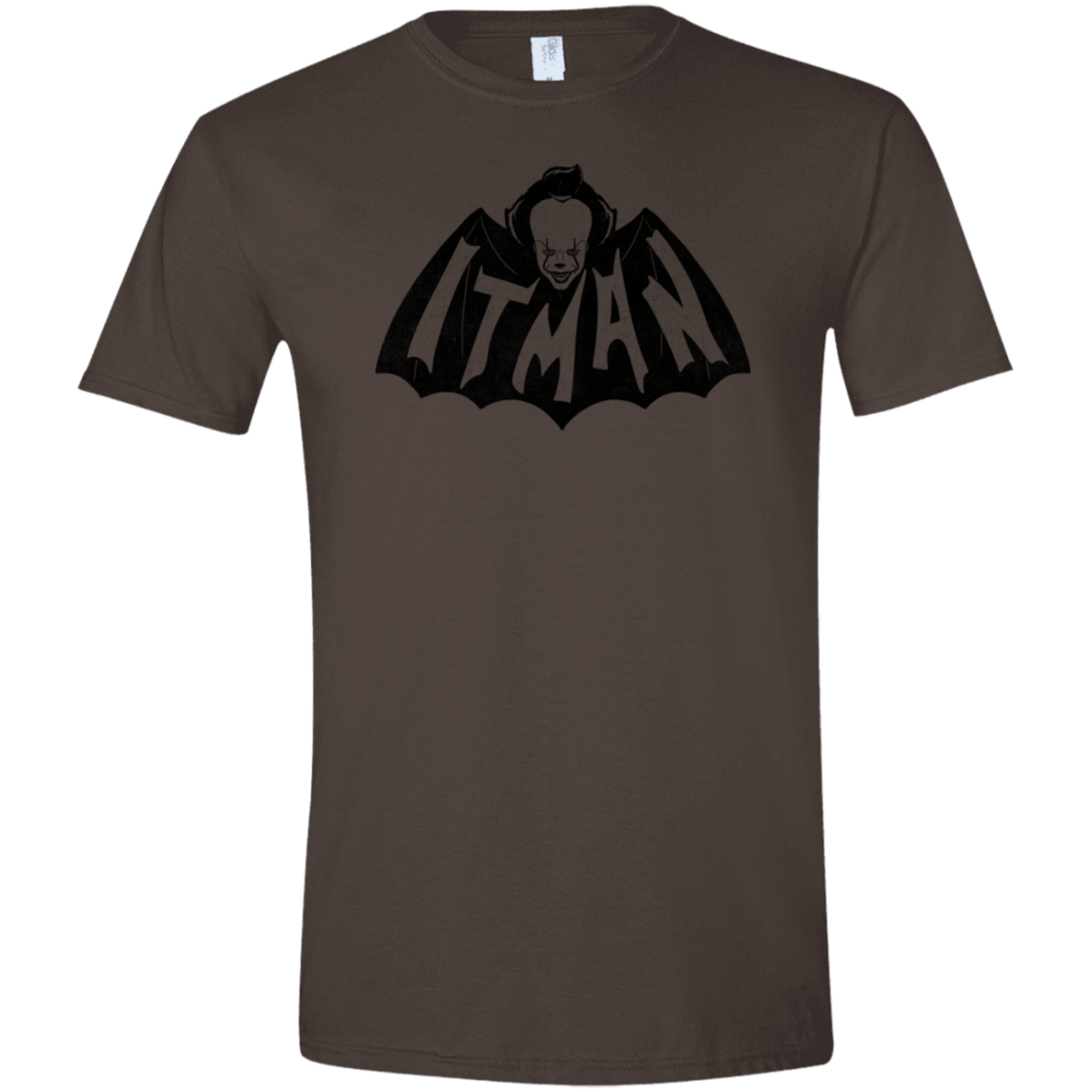 T-Shirts Dark Chocolate / S ITman Men's Semi-Fitted Softstyle