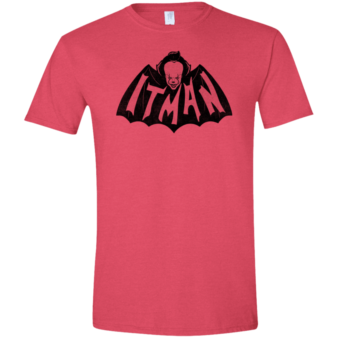 T-Shirts Heather Red / S ITman Men's Semi-Fitted Softstyle