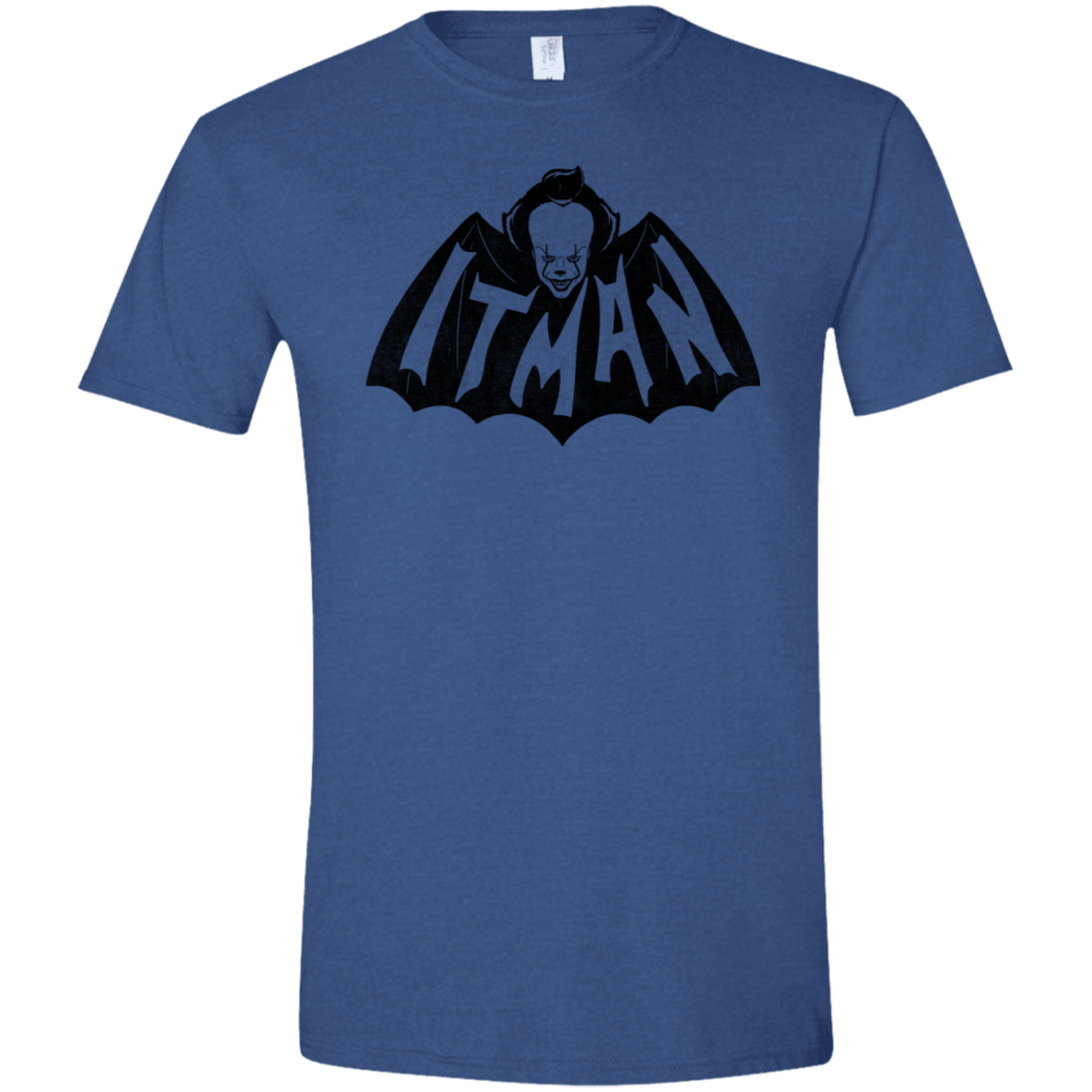 T-Shirts Heather Royal / X-Small ITman Men's Semi-Fitted Softstyle