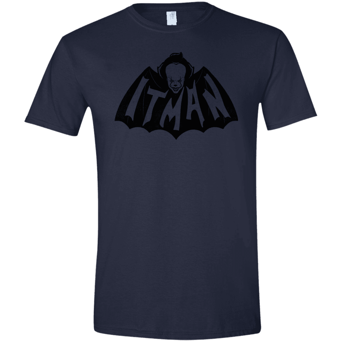 T-Shirts Navy / X-Small ITman Men's Semi-Fitted Softstyle