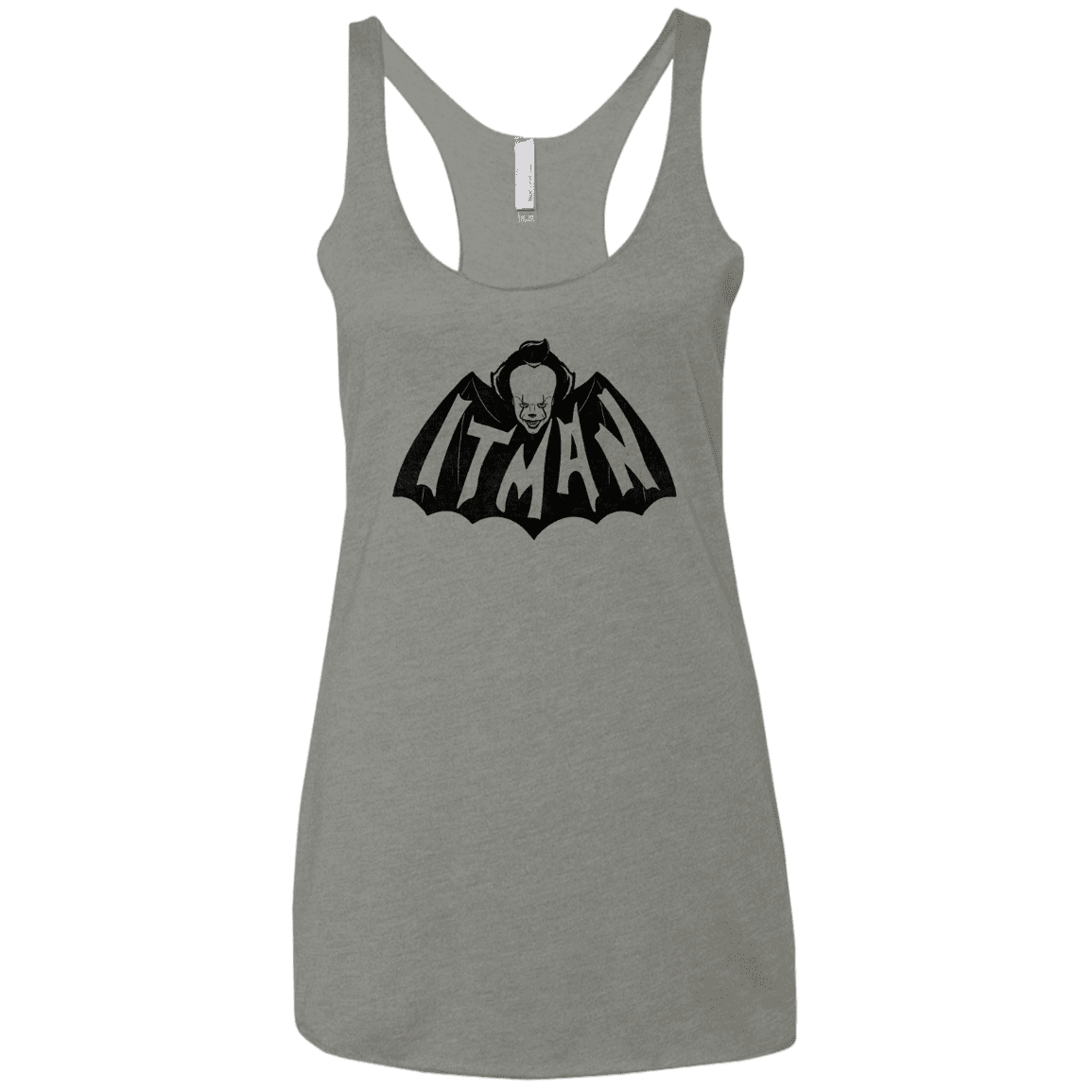 T-Shirts Venetian Grey / X-Small ITman Women's Triblend Racerback Tank