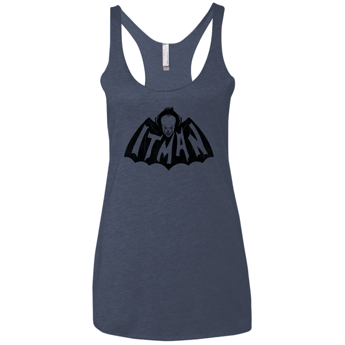 T-Shirts Vintage Navy / X-Small ITman Women's Triblend Racerback Tank
