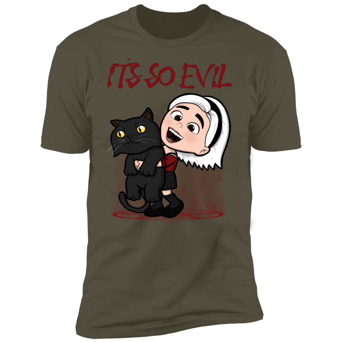 T-Shirts Military Green / S Its So Evil Men's Premium T-Shirt