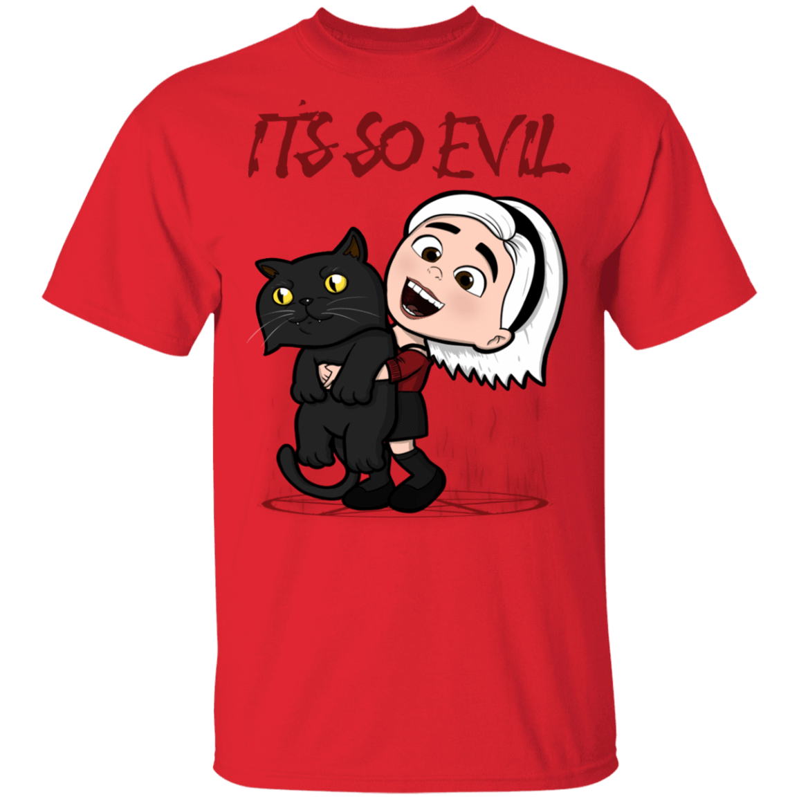 T-Shirts Red / S Its So Evil T-Shirt