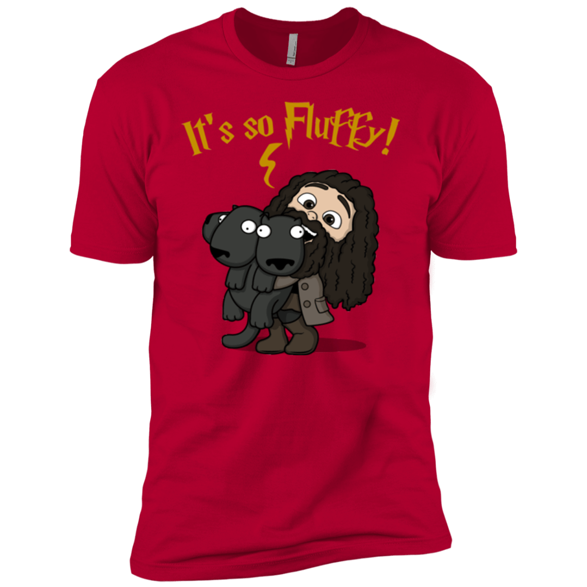 T-Shirts Red / YXS Its So Fluffy Boys Premium T-Shirt