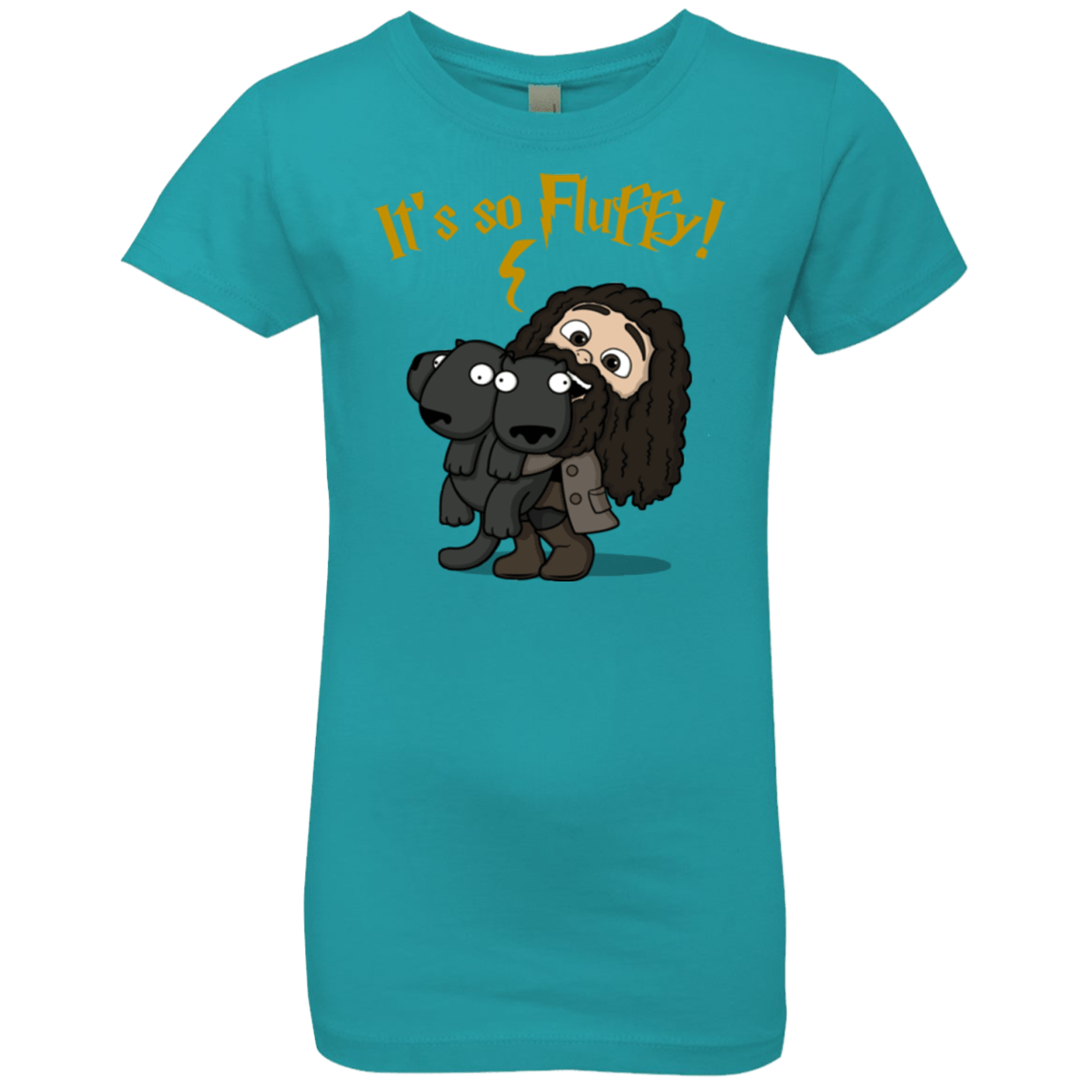 T-Shirts Tahiti Blue / YXS Its So Fluffy Girls Premium T-Shirt