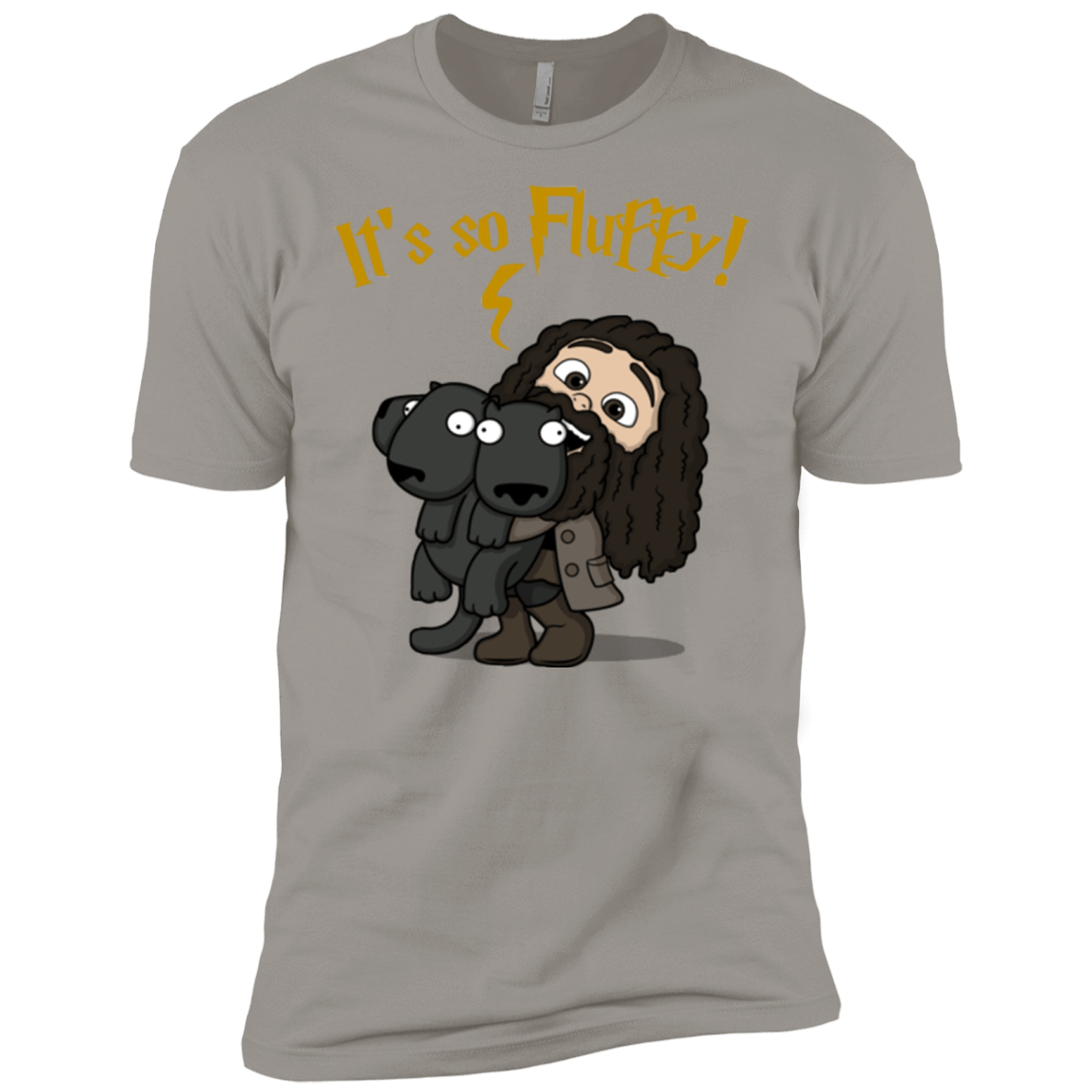 T-Shirts Light Grey / X-Small Its So Fluffy Men's Premium T-Shirt