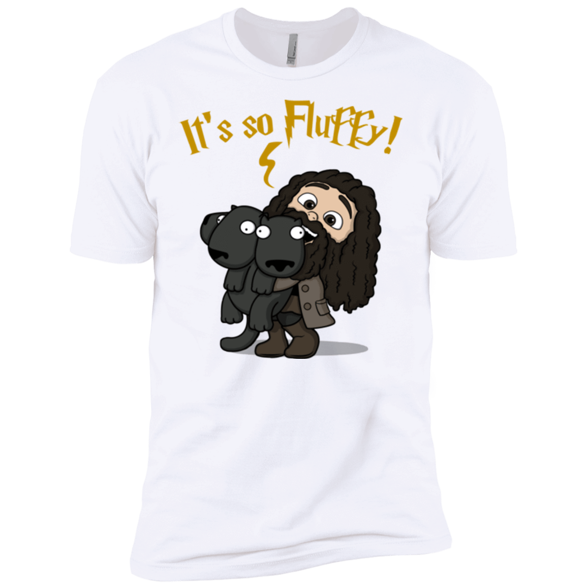 T-Shirts White / X-Small Its So Fluffy Men's Premium T-Shirt