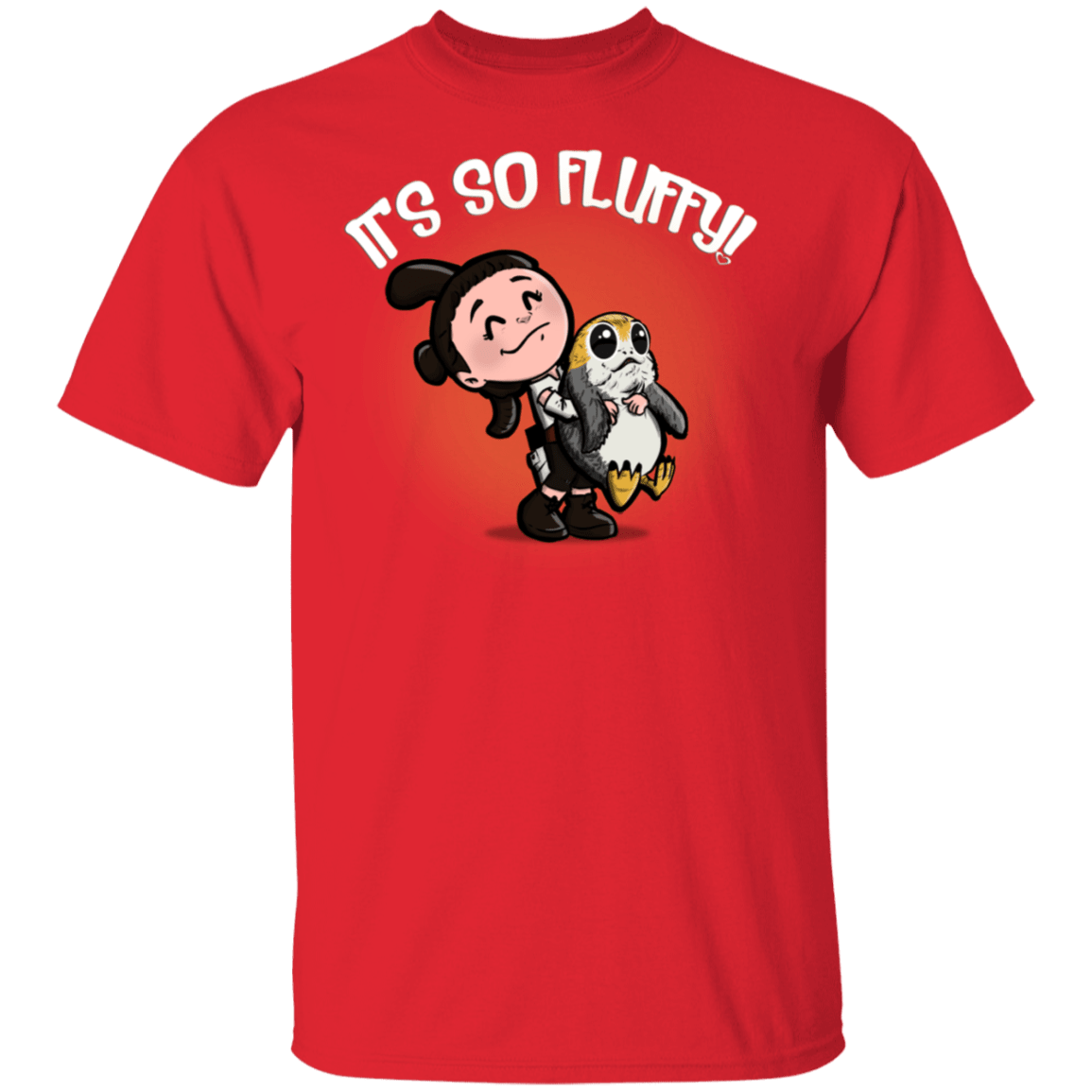 T-Shirts Red / S Its So Fluffy T-Shirt