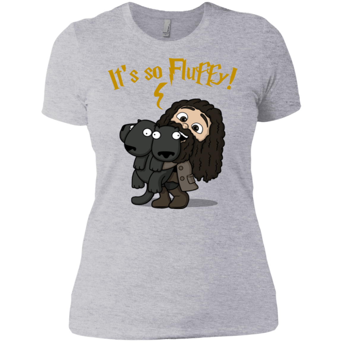 T-Shirts Heather Grey / X-Small Its So Fluffy Women's Premium T-Shirt