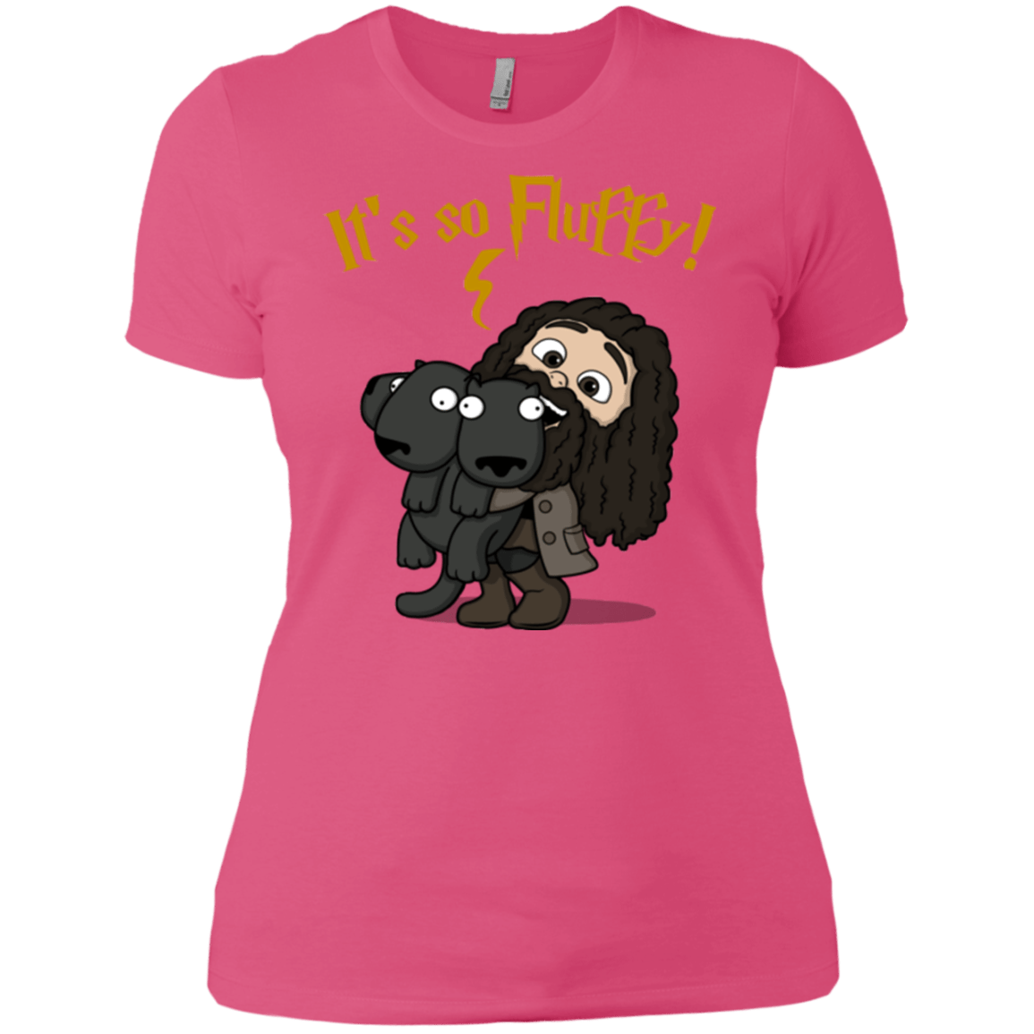 T-Shirts Hot Pink / X-Small Its So Fluffy Women's Premium T-Shirt