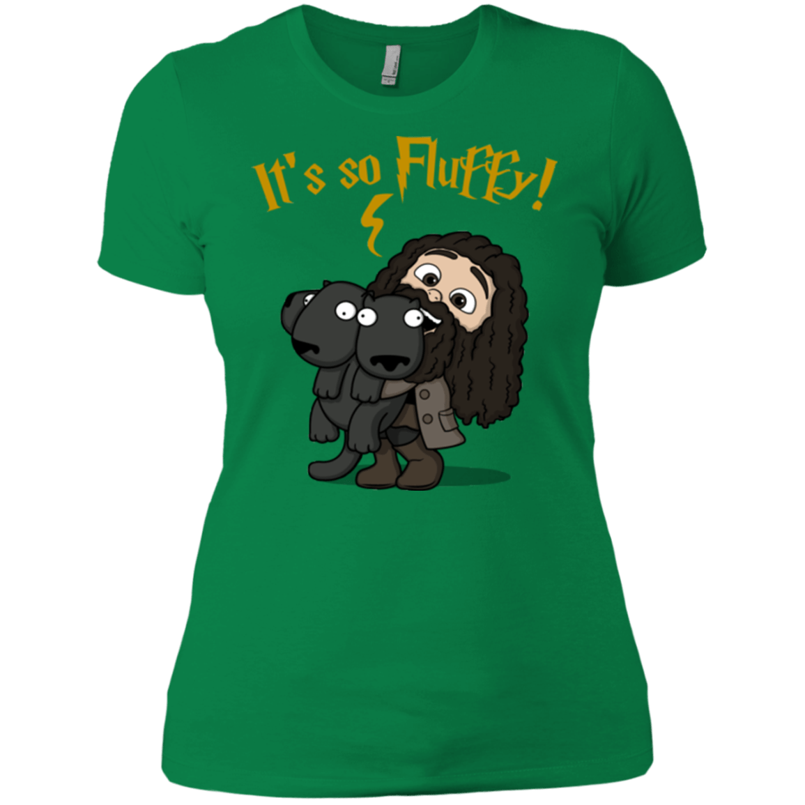 T-Shirts Kelly Green / X-Small Its So Fluffy Women's Premium T-Shirt