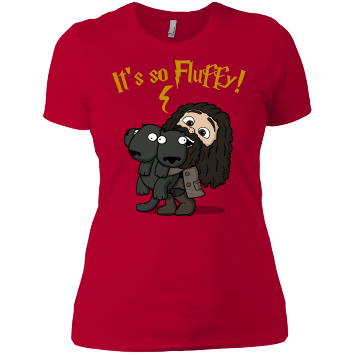 T-Shirts Red / X-Small Its So Fluffy Women's Premium T-Shirt