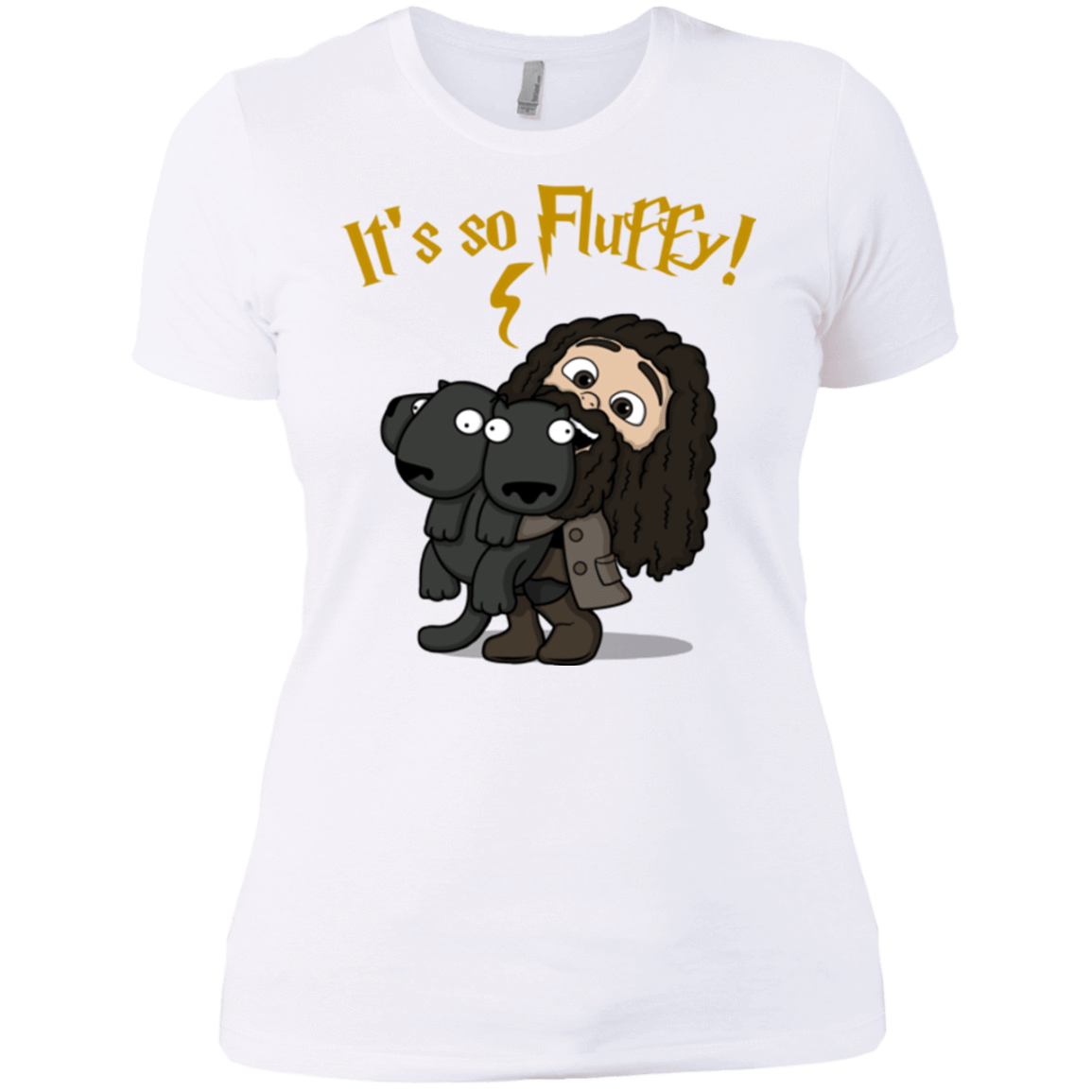 T-Shirts White / X-Small Its So Fluffy Women's Premium T-Shirt