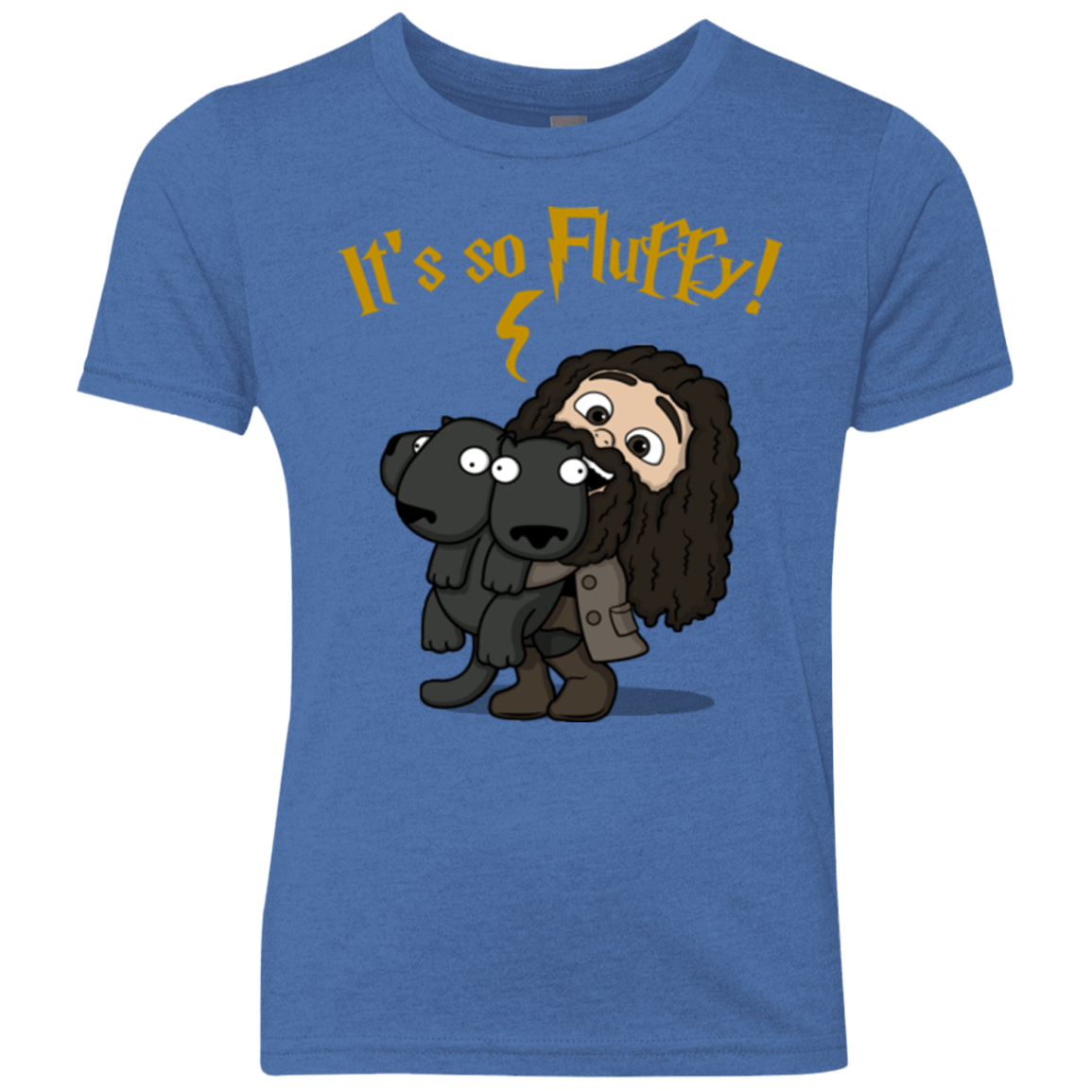 T-Shirts Vintage Royal / YXS Its So Fluffy Youth Triblend T-Shirt