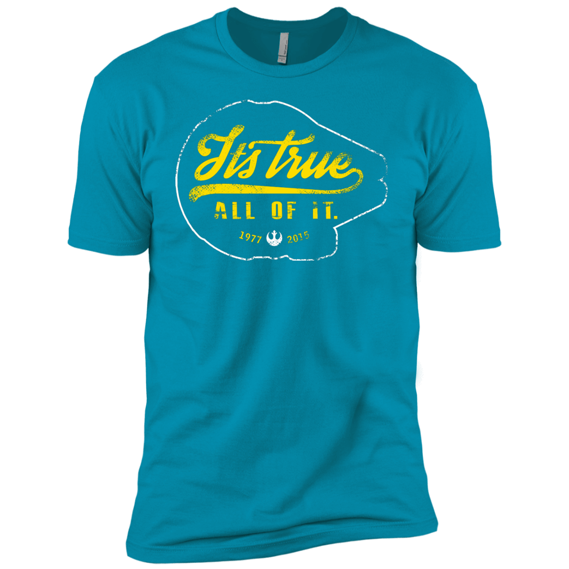 T-Shirts Turquoise / YXS Its True Boys Premium T-Shirt