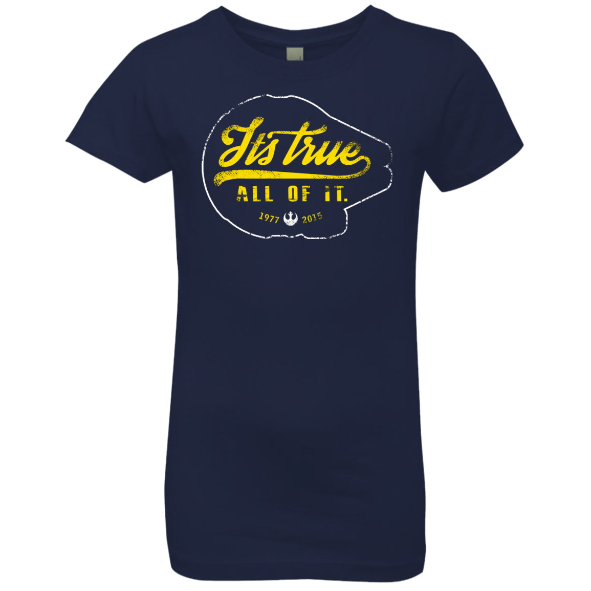 T-Shirts Midnight Navy / YXS Its True Girls Premium T-Shirt
