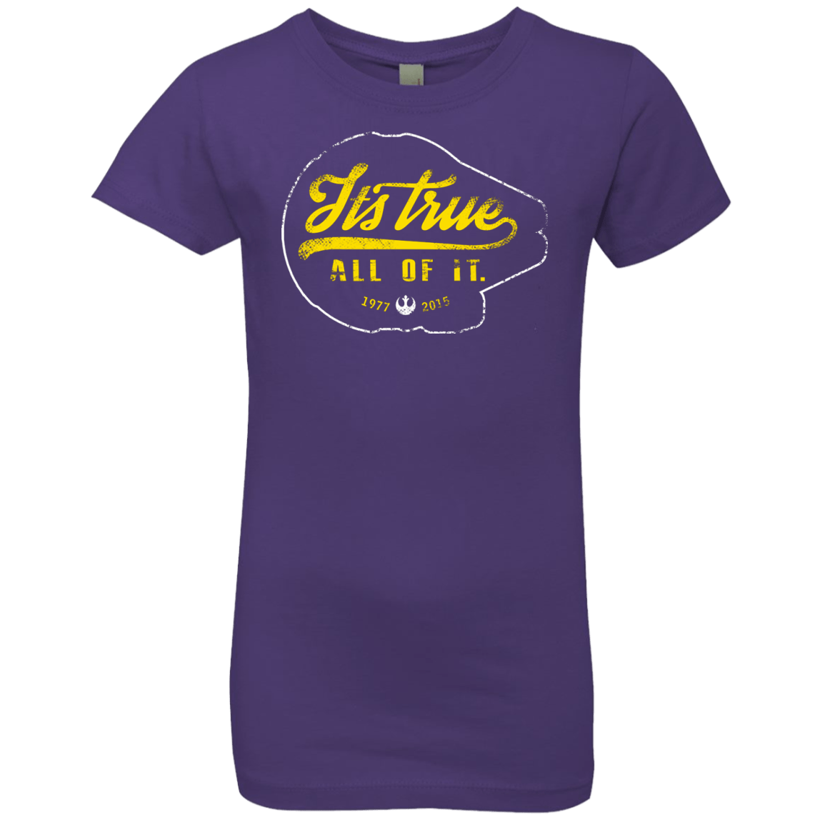 T-Shirts Purple Rush / YXS Its True Girls Premium T-Shirt