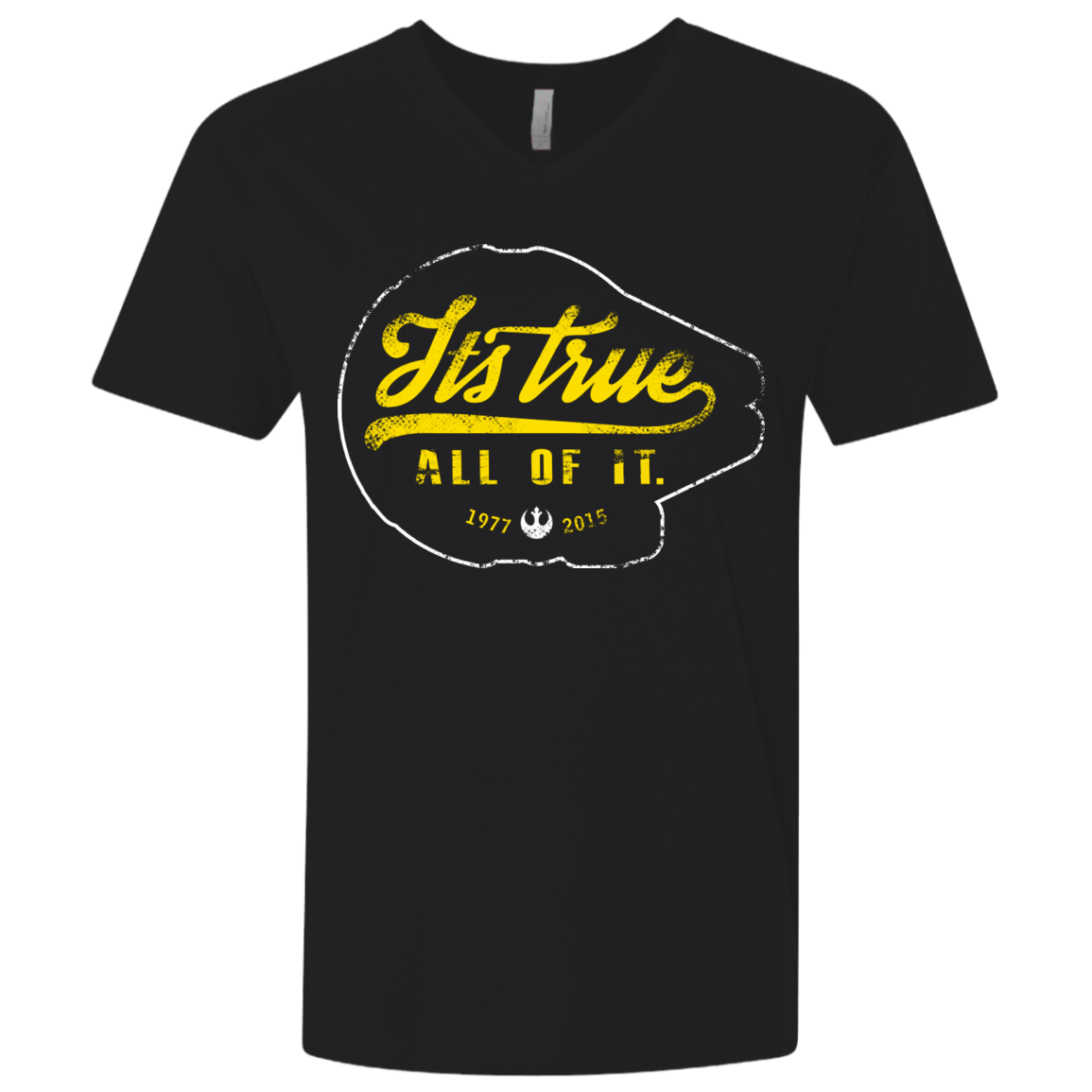 T-Shirts Black / X-Small Its True Men's Premium V-Neck