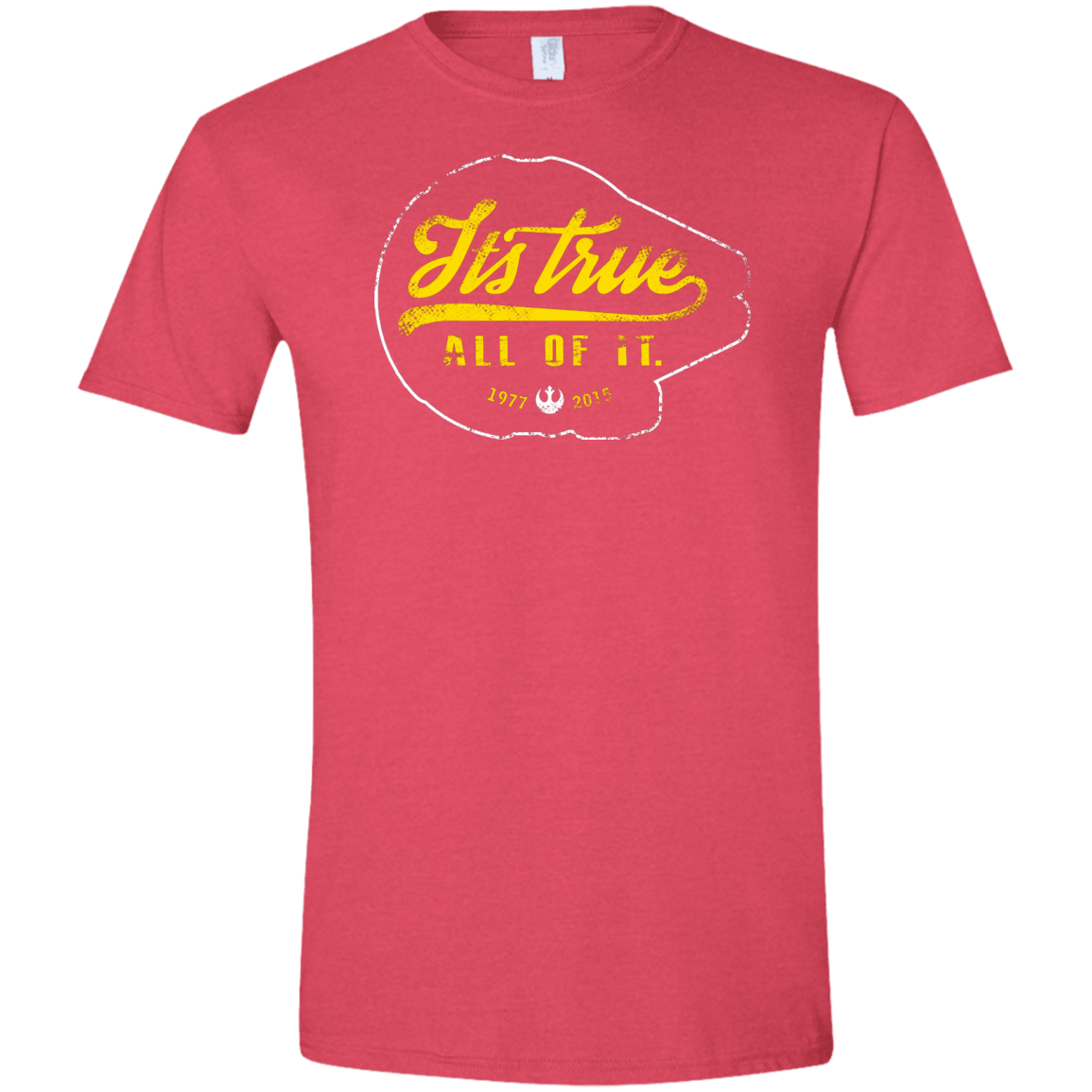 T-Shirts Heather Red / S Its True Men's Semi-Fitted Softstyle