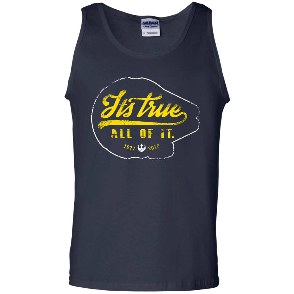 T-Shirts Navy / S Its True Men's Tank Top