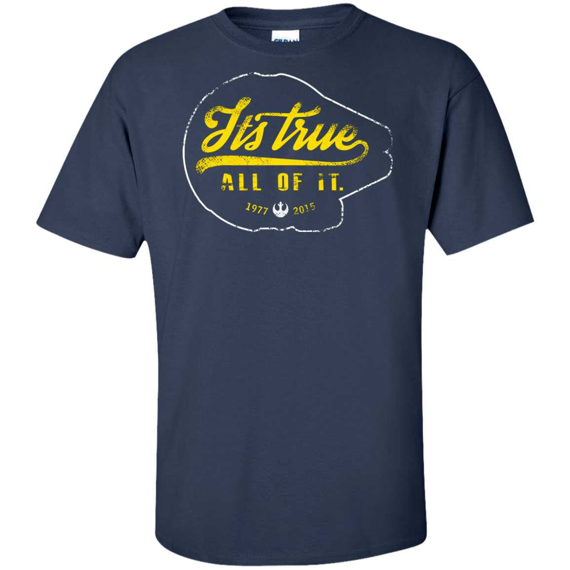 T-Shirts Navy / XLT Its True Tall T-Shirt