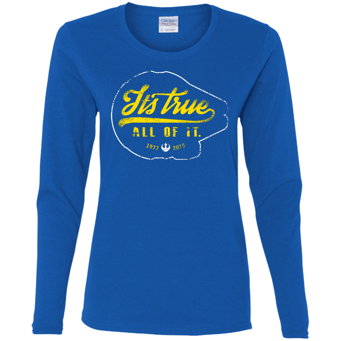 T-Shirts Royal / S Its True Women's Long Sleeve T-Shirt