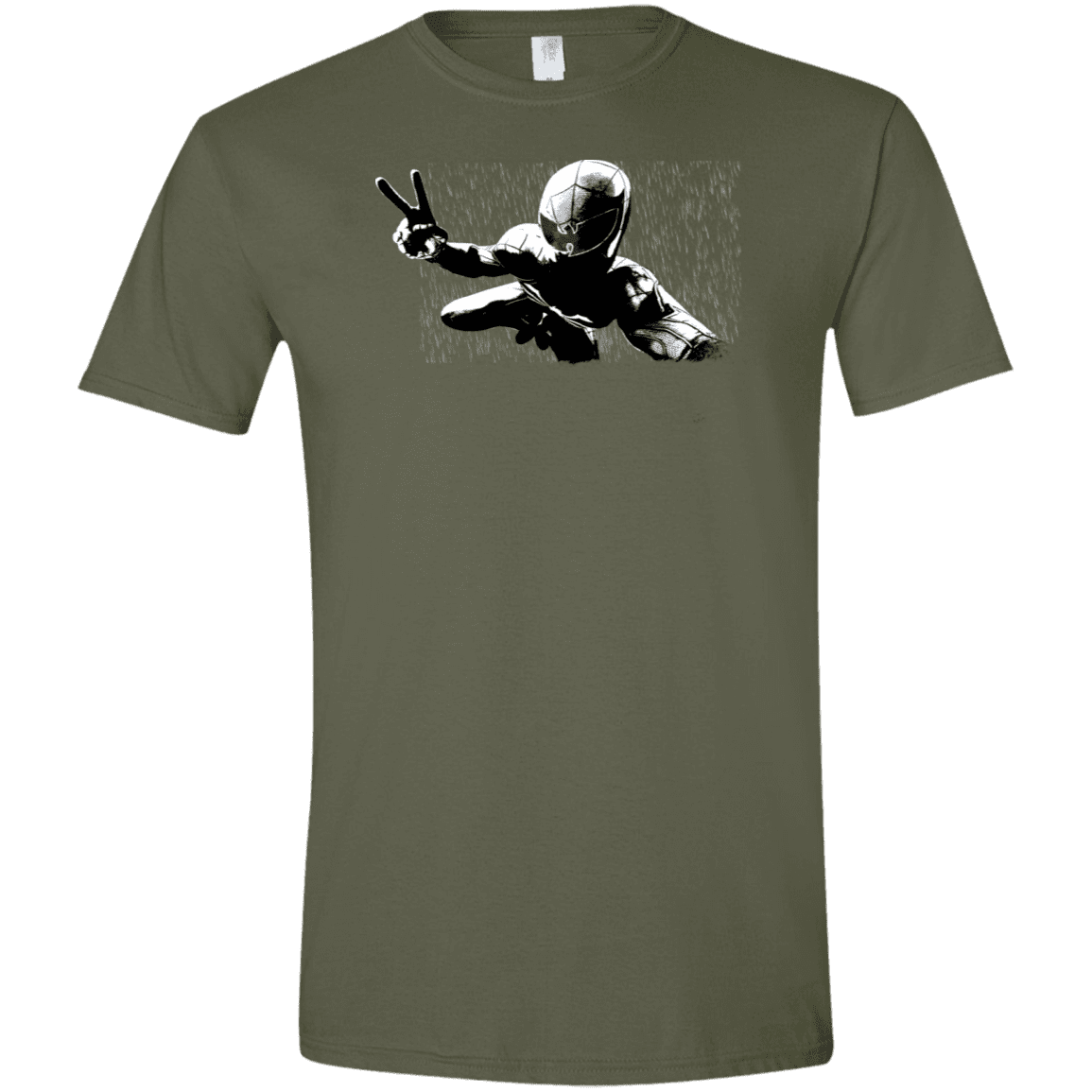 T-Shirts Military Green / S Its Yourz Men's Semi-Fitted Softstyle