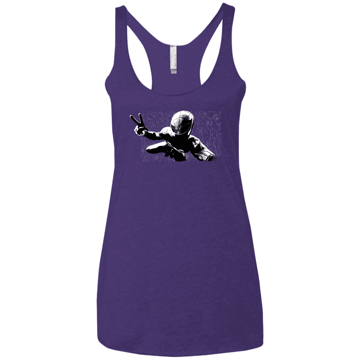 T-Shirts Purple Rush / X-Small Its Yourz Women's Triblend Racerback Tank