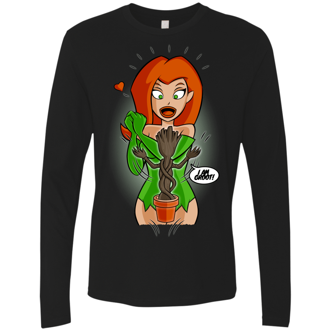 T-Shirts Black / S Ivy&Groot Men's Premium Long Sleeve