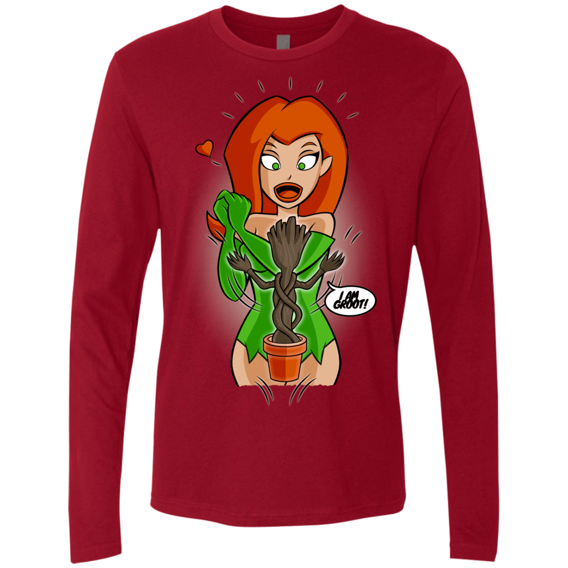 T-Shirts Cardinal / S Ivy&Groot Men's Premium Long Sleeve