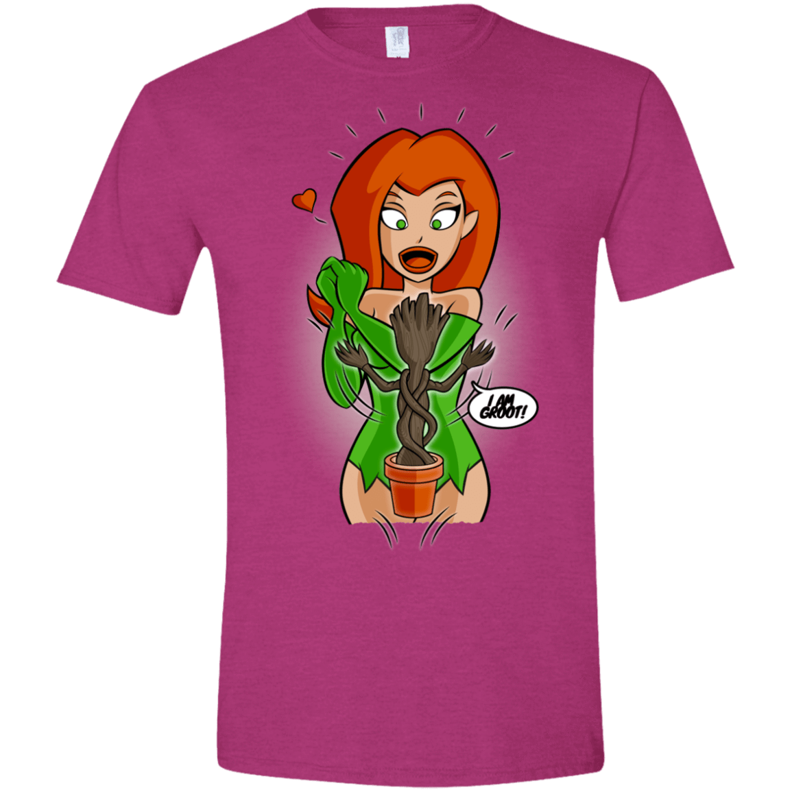 T-Shirts Antique Heliconia / S Ivy&Groot Men's Semi-Fitted Softstyle