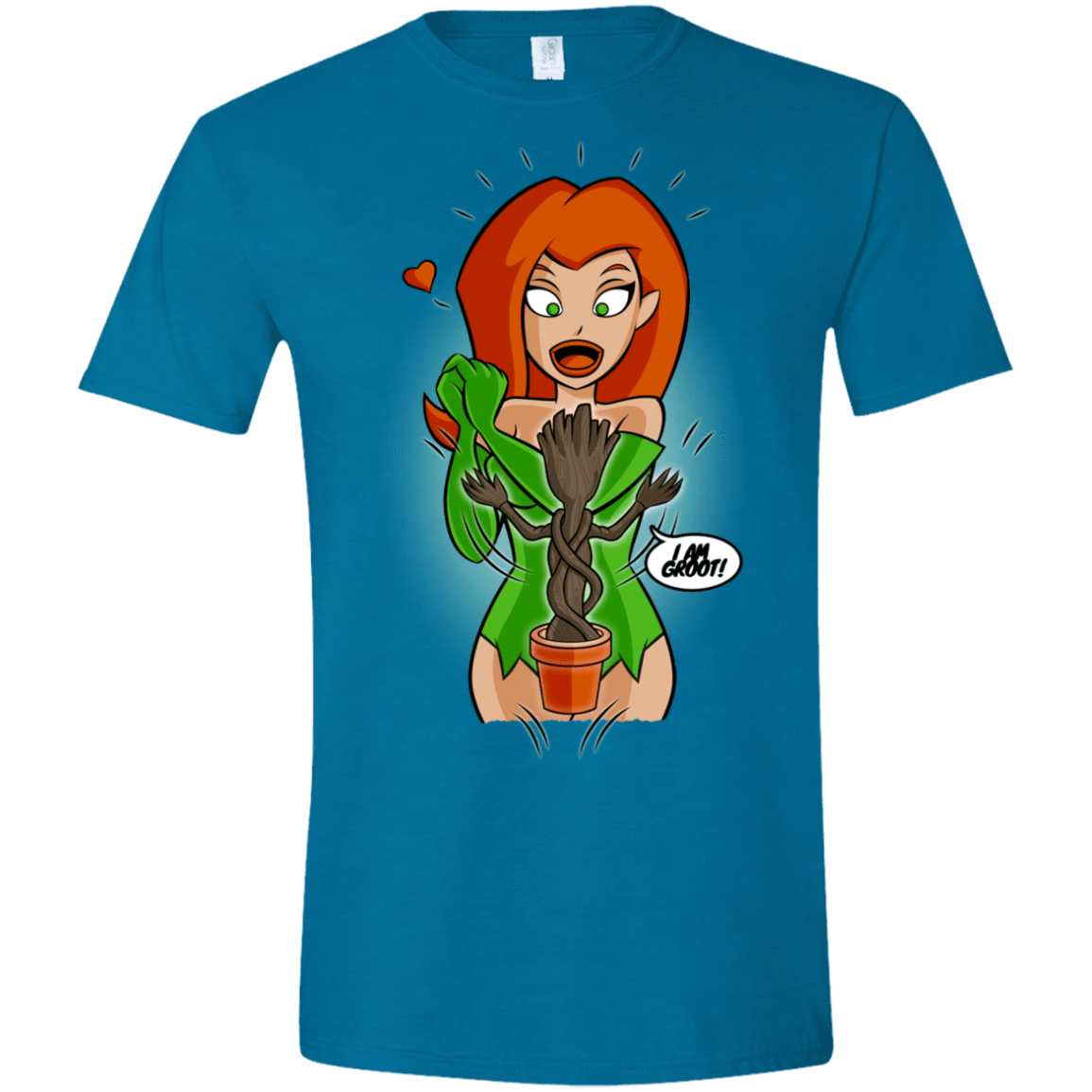 T-Shirts Antique Sapphire / S Ivy&Groot Men's Semi-Fitted Softstyle