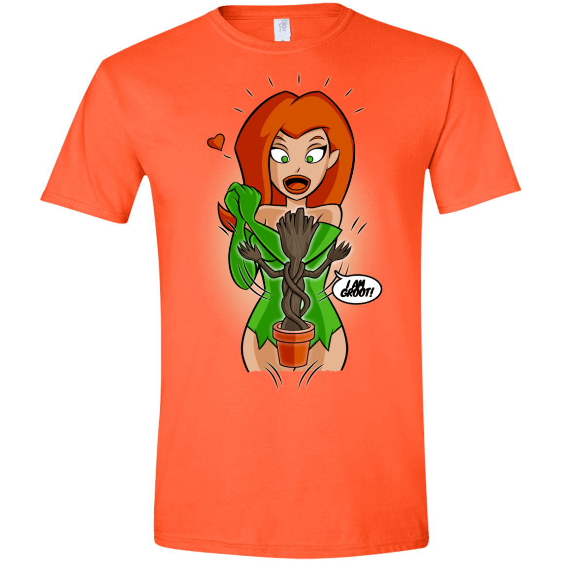 T-Shirts Orange / S Ivy&Groot Men's Semi-Fitted Softstyle