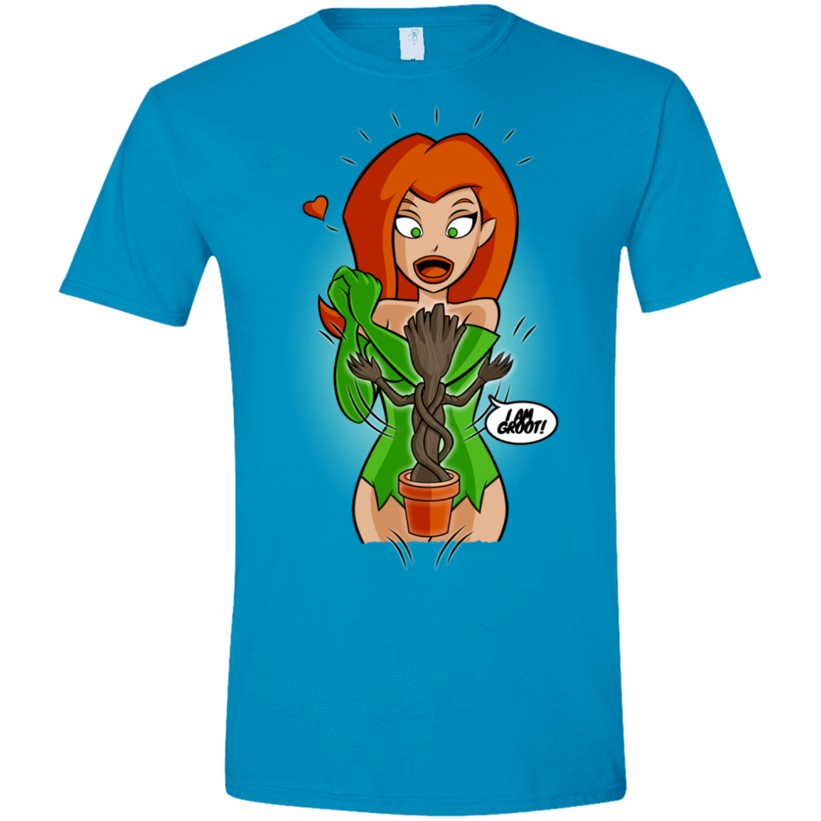 T-Shirts Sapphire / S Ivy&Groot Men's Semi-Fitted Softstyle