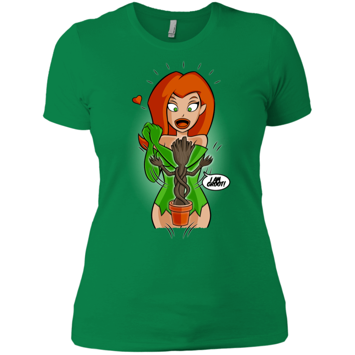 T-Shirts Kelly Green / X-Small Ivy&Groot Women's Premium T-Shirt