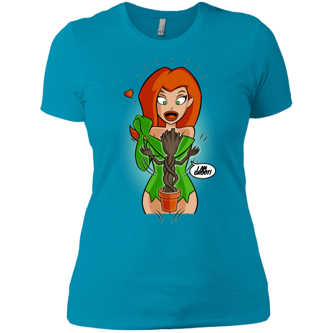 T-Shirts Turquoise / X-Small Ivy&Groot Women's Premium T-Shirt