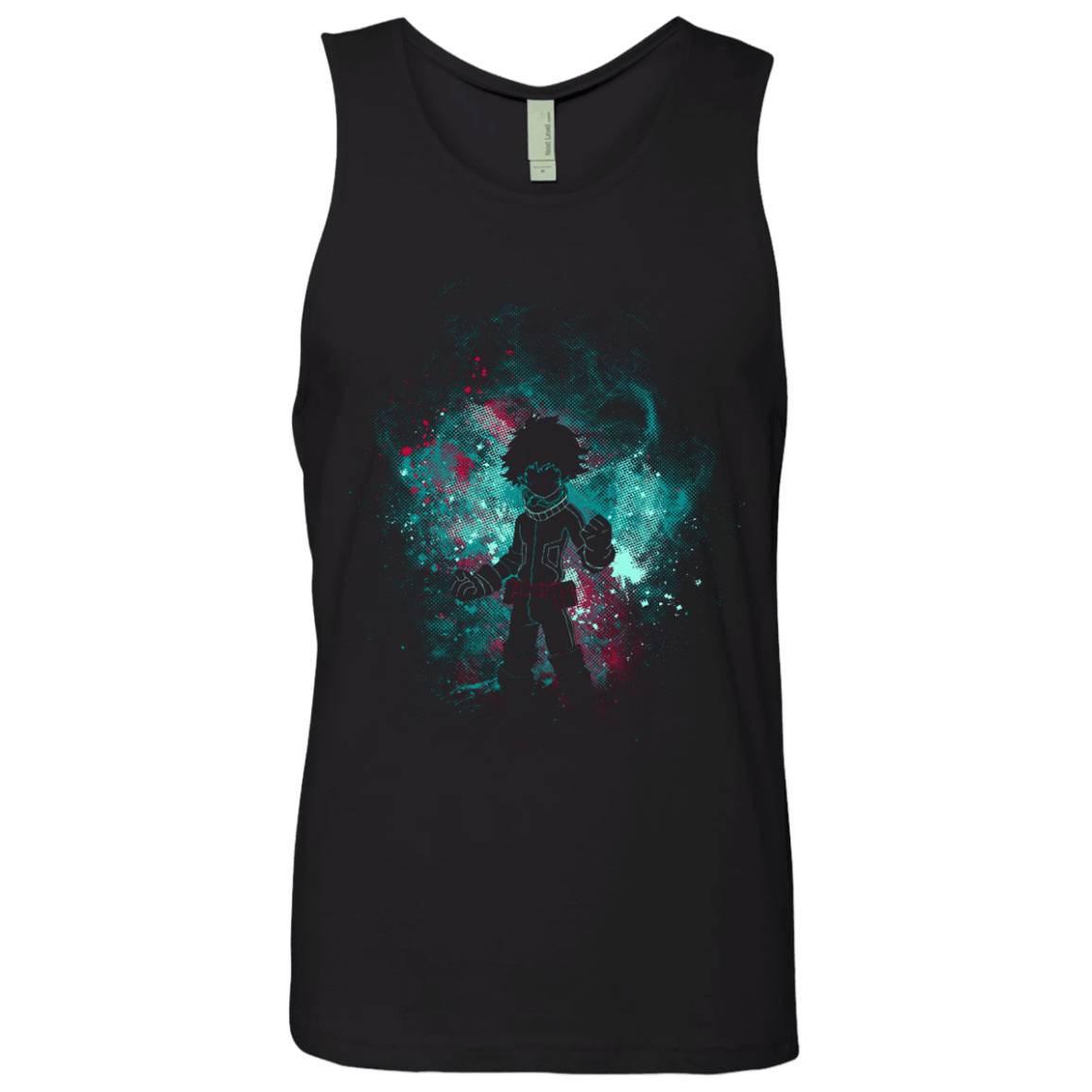 T-Shirts Black / Small IZUKU ART Men's Premium Tank Top