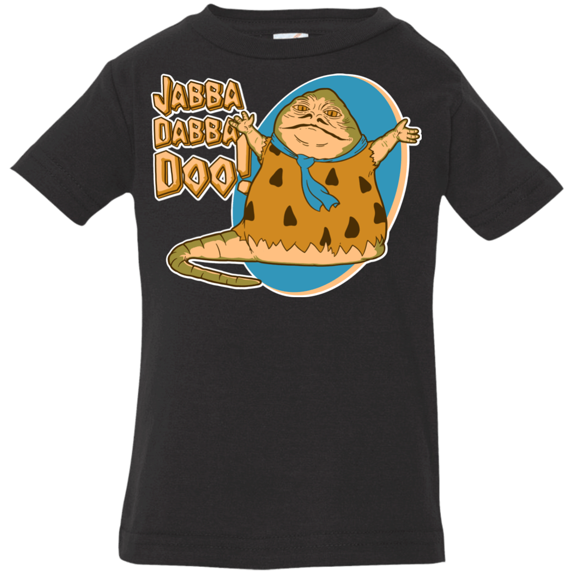 T-Shirts Black / 6 Months Jabba Dabba Doo Infant Premium T-Shirt