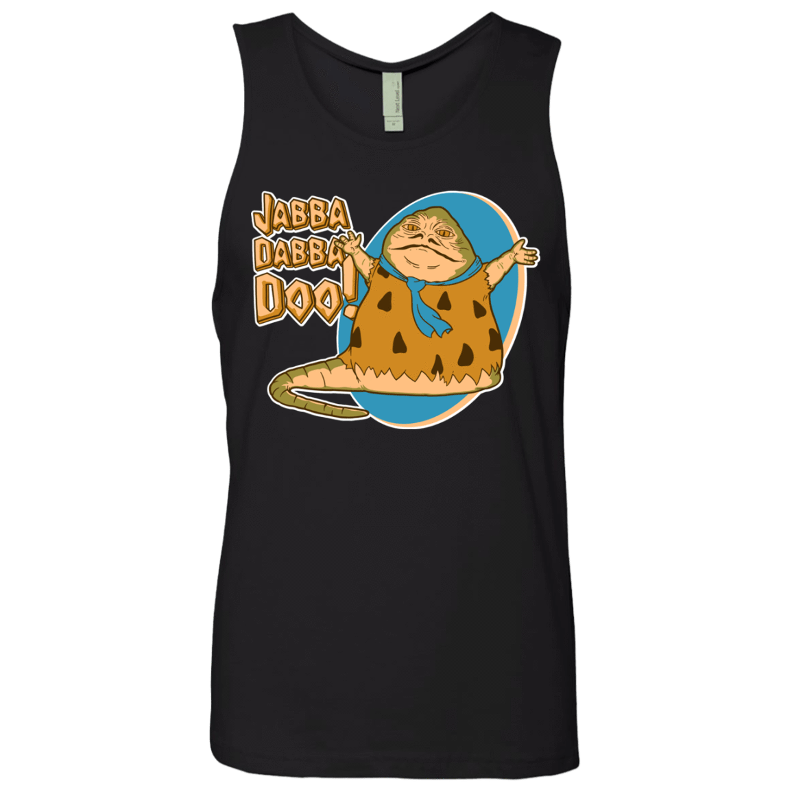 T-Shirts Black / S Jabba Dabba Doo Men's Premium Tank Top