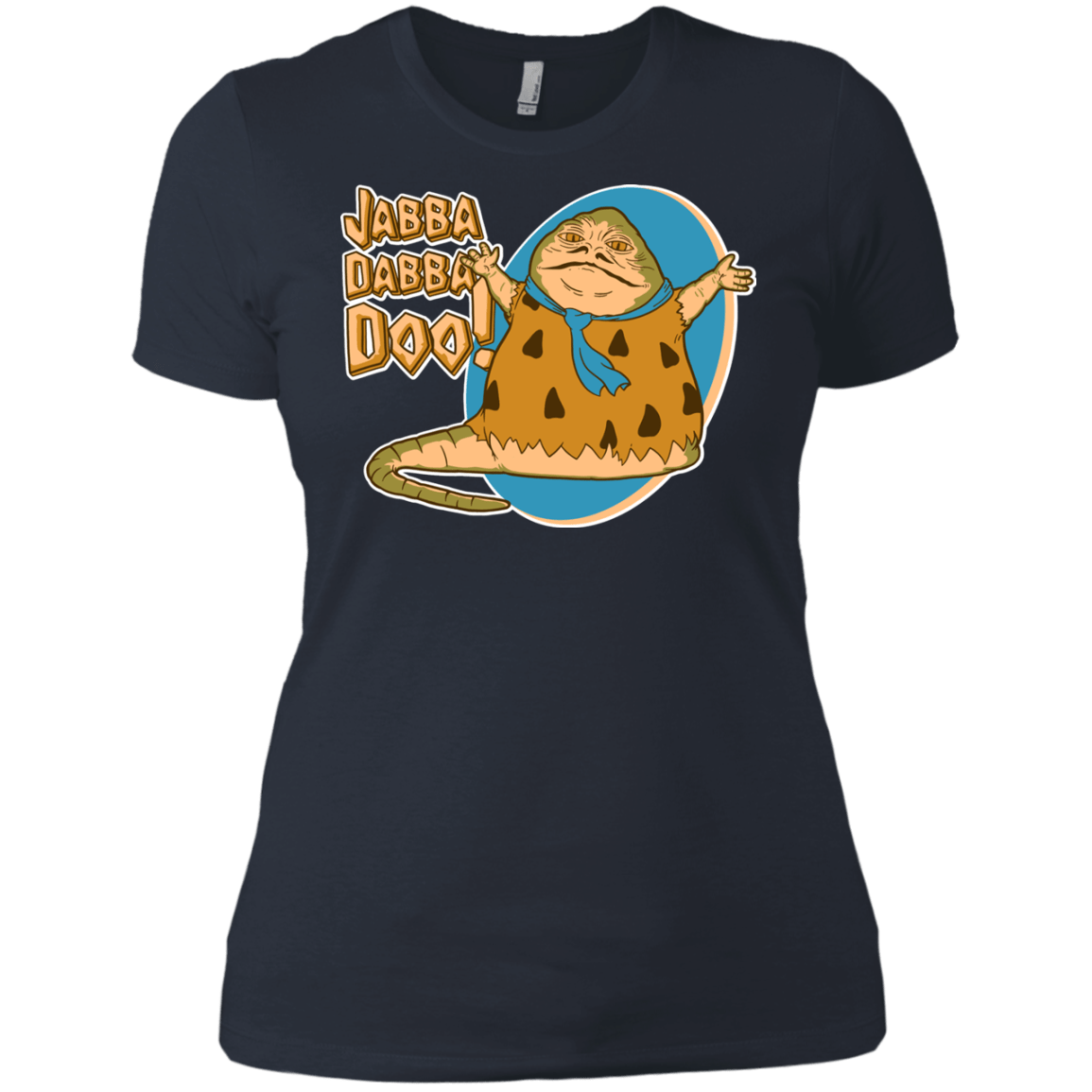 T-Shirts Indigo / X-Small Jabba Dabba Doo Women's Premium T-Shirt
