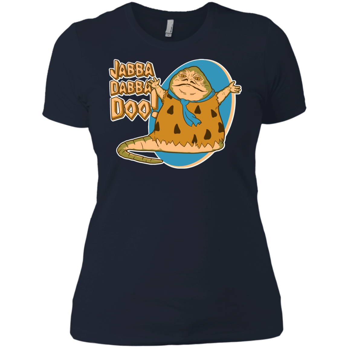 T-Shirts Midnight Navy / X-Small Jabba Dabba Doo Women's Premium T-Shirt