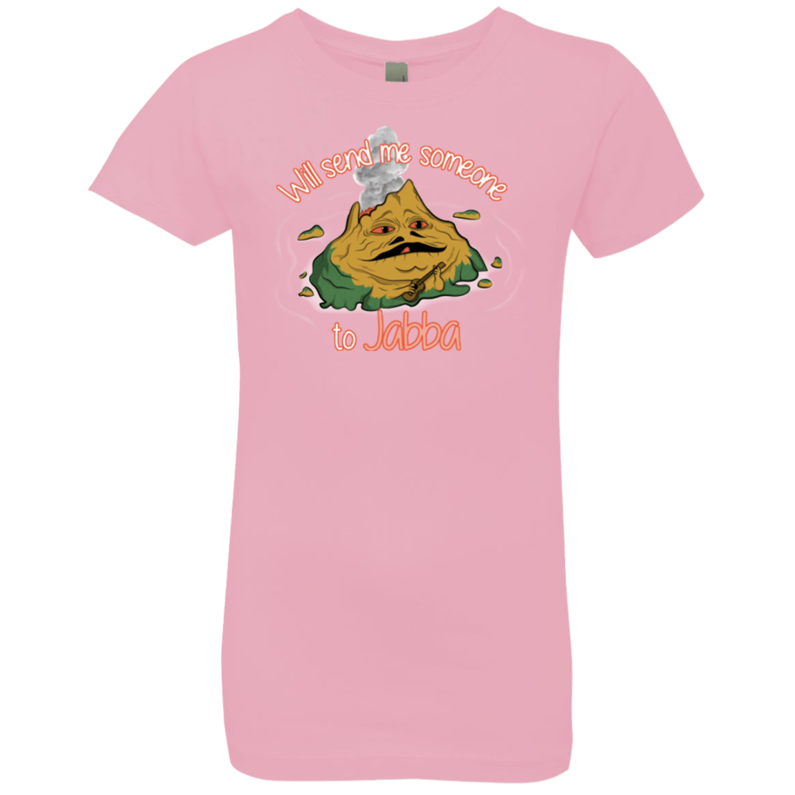 T-Shirts Light Pink / YXS Jabba Girls Premium T-Shirt
