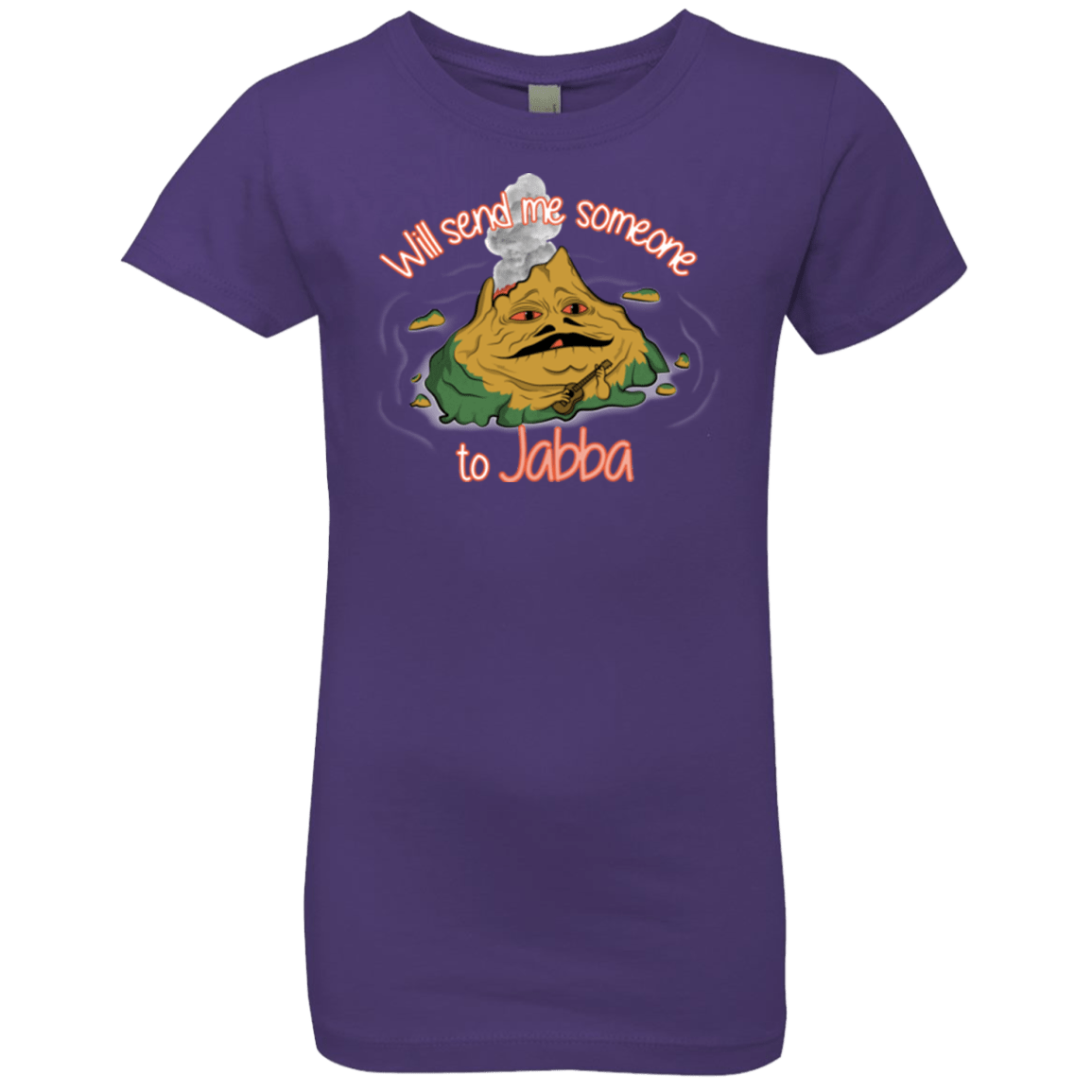 T-Shirts Purple Rush / YXS Jabba Girls Premium T-Shirt